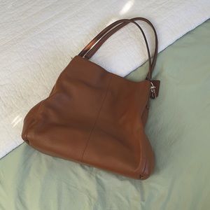 Brown Coach bag